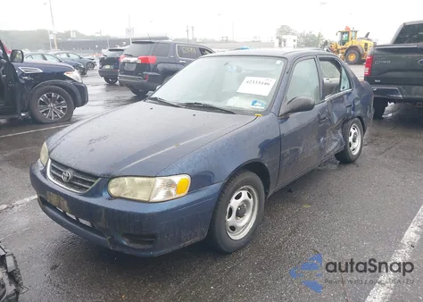 2001 Toyota Corolla Ce/Le/S from USA, damaged, VIN 1NXBR12E51Z510959